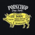 画像3: PORKCHOP/PORK BACK TEE（BLACK）［プリントT-23春夏］