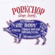 画像3: PORKCHOP/PORK BACK TEE（WHITE）［プリントT-23春夏］ (3)