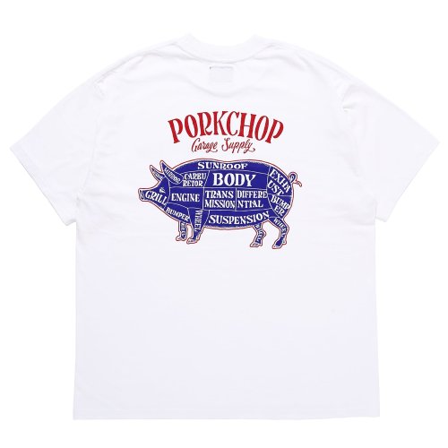 他の写真2: PORKCHOP/PORK BACK TEE（WHITE）［プリントT-23春夏］