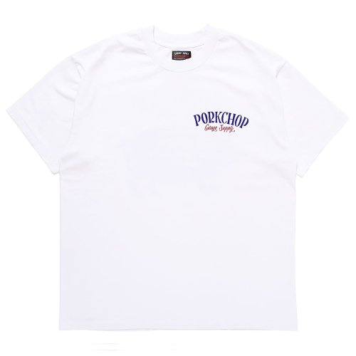 他の写真1: PORKCHOP/PORK BACK TEE（WHITE）［プリントT-23春夏］