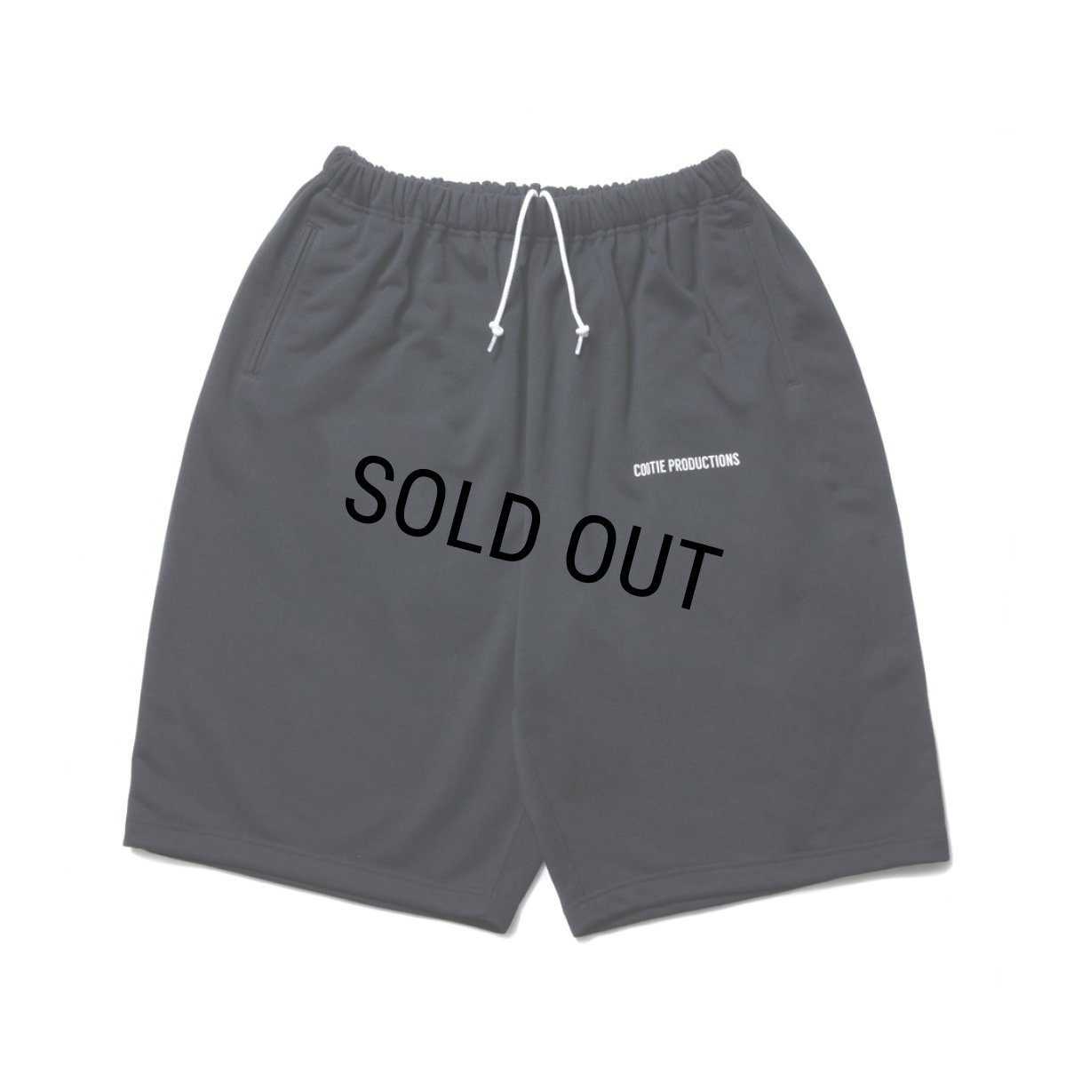 画像1: COOTIE PRODUCTIONS/Dry Tech Sweat Shorts（Black）［ドライテックスウェットショーツ-23秋冬］ (1)