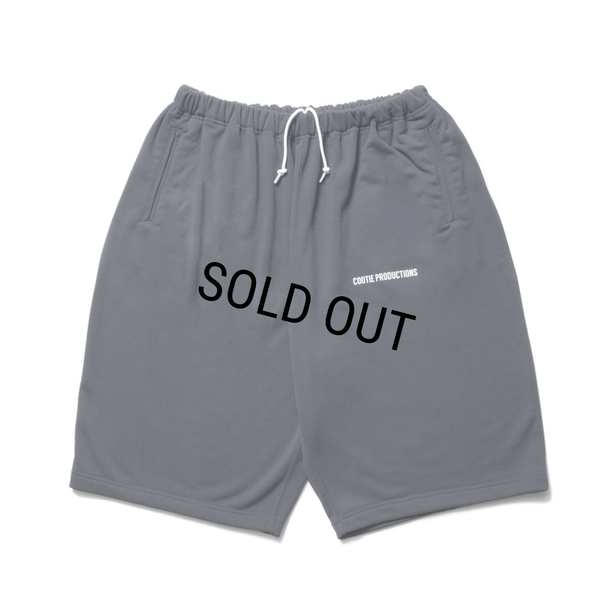 画像1: COOTIE PRODUCTIONS/Dry Tech Sweat Shorts（Gray）［ドライテックスウェットショーツ-23秋冬］ (1)
