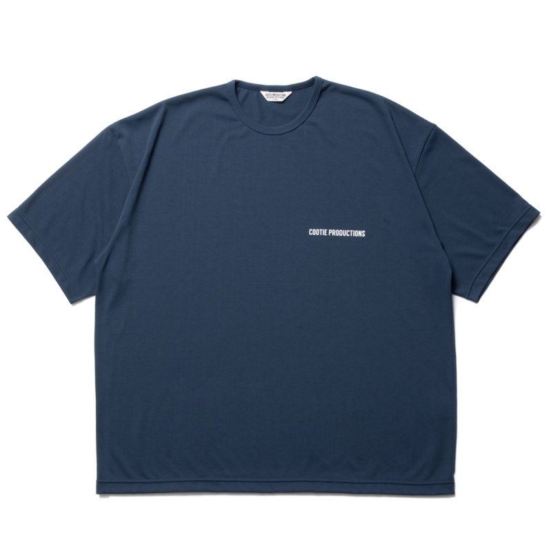画像1: COOTIE PRODUCTIONS/Dry Tech Jersey Oversized S/S Tee（Navy）［ドライテックオーバーサイズT-23秋冬］