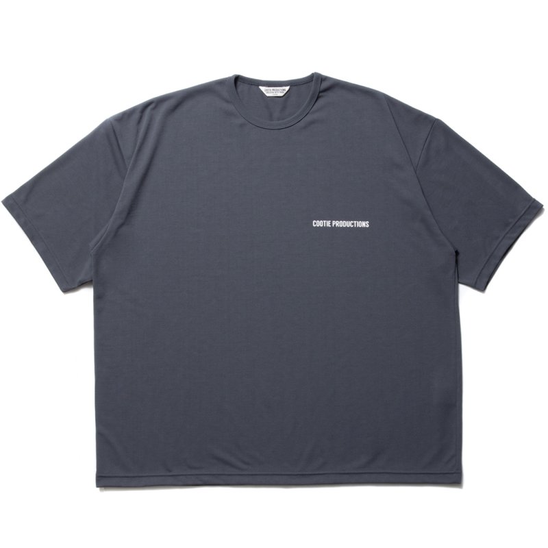 画像1: COOTIE PRODUCTIONS/Dry Tech Jersey Oversized S/S Tee（Gray）［ドライテックオーバーサイズT-23秋冬］