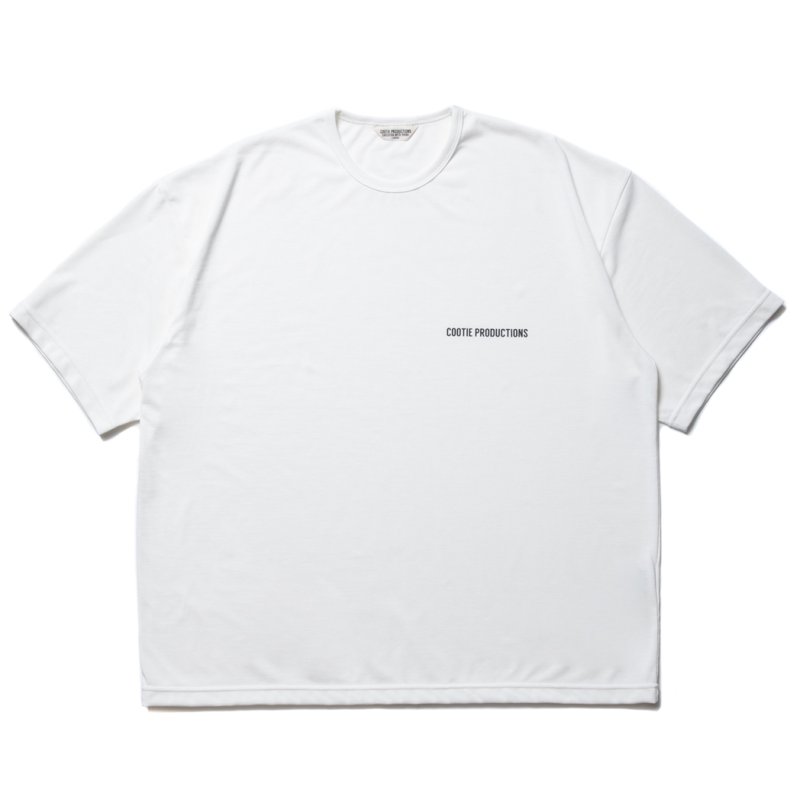 画像1: COOTIE PRODUCTIONS/Dry Tech Jersey Oversized S/S Tee（Off White）［ドライテックオーバーサイズT-23秋冬］