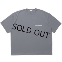 COOTIE PRODUCTIONS/Dry Tech Jersey Oversized S/S Tee（Gray）［ドライテックオーバーサイズT-23秋冬］