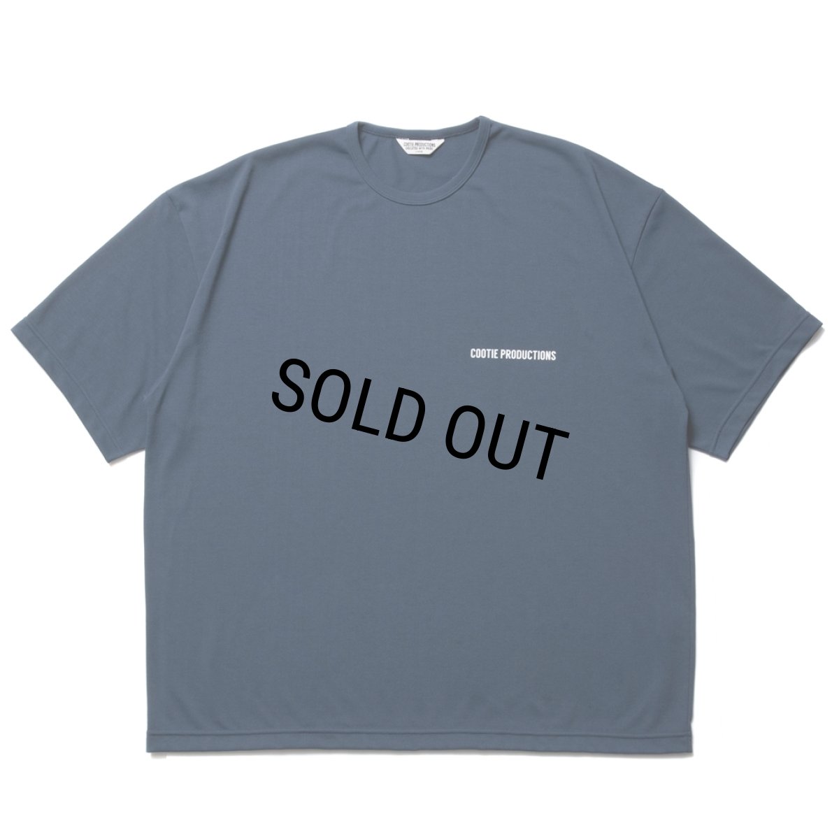 画像1: COOTIE PRODUCTIONS/Dry Tech Jersey Oversized S/S Tee（Navy）［ドライテックオーバーサイズT-23秋冬］ (1)