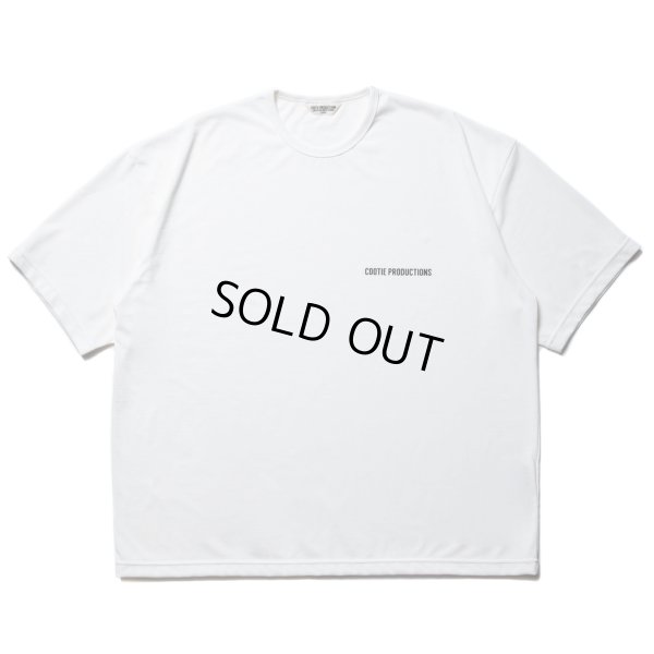 画像1: COOTIE PRODUCTIONS/Dry Tech Jersey Oversized S/S Tee（Off White）［ドライテックオーバーサイズT-23秋冬］