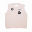 画像1: 【40%OFF】DAIRIKU/Lame Knit Vest（Pink）［ラメニットベスト-23秋冬］ (1)