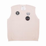 DAIRIKU/Lame Knit Vest（Pink）［ラメニットベスト-23秋冬］