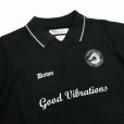 画像3: DAIRIKU/Lame Soccer Uniform Knit Pullover（Black）［ラメサッカーユニフォームニット-23秋冬］ (3)