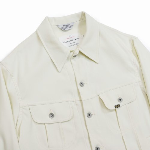 他の写真3: 【40%OFF】DAIRIKU/Polyester Jacket（White）［ポリエステルJKT-23秋冬］