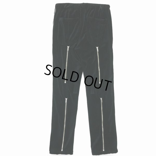 画像2: DAIRIKU/Velour Track Pants（Black） 【30%OFF】［ベロアトラックパンツ-23秋冬］