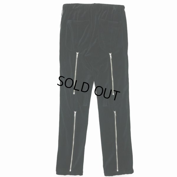 画像2: DAIRIKU/Velour Track Pants（Black） 【30%OFF】［ベロアトラックパンツ-23秋冬］