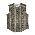 画像1: 【40%OFF】DAIRIKU/"Python" No-Sleeve Tour Tee（Python）［ノースリーブツアーT-23秋冬］ (1)