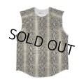 【40%OFF】DAIRIKU/"Python" No-Sleeve Tour Tee（Python）［ノースリーブツアーT-23秋冬］