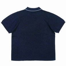 画像2: DAIRIKU/Lame Soccer Uniform Knit Pullover（Navy）［ラメサッカーユニフォームニット-23秋冬］ (2)