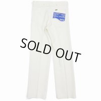 DAIRIKU/"Straight" Pressed Pants（White） 【30%OFF】［"ストレート"スタプレパンツ-23秋冬］