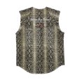 画像2: 【40%OFF】DAIRIKU/"Python" No-Sleeve Tour Tee（Python）［ノースリーブツアーT-23秋冬］ (2)