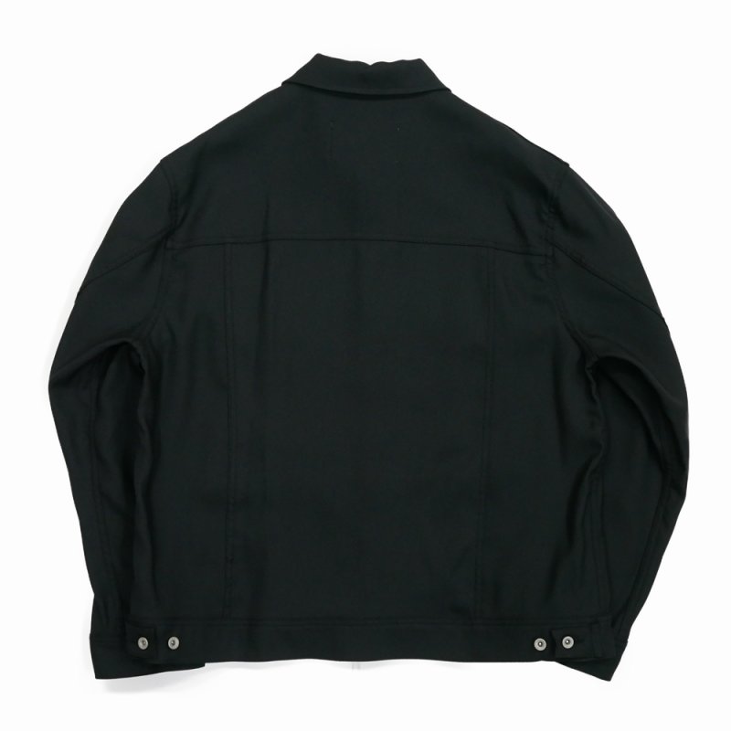 画像2: DAIRIKU/Polyester Jacket（Black）［ポリエステルJKT-23秋冬］