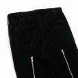 画像4: DAIRIKU/Velour Track Pants（Black） 【30%OFF】［ベロアトラックパンツ-23秋冬］ (4)