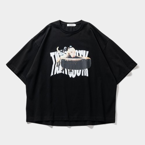 他の写真1: TIGHTBOOTH/BITE IT T-SHIRT（Black）［プリントT-23夏］