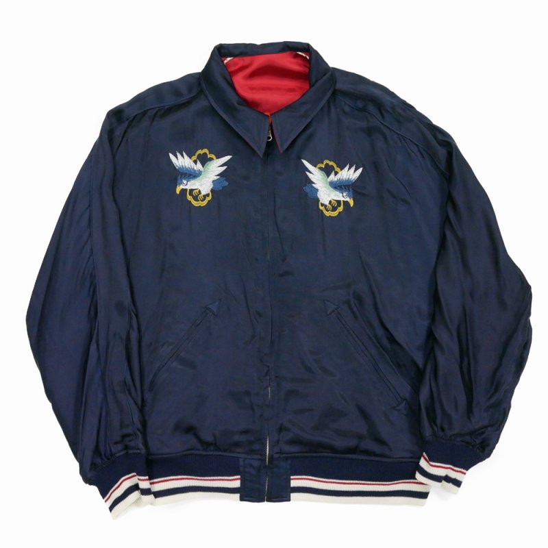 画像3: DAIRIKU/Reversible Ska Jumper（Red x Navy） 【30%OFF】［リバーシブルスカジャン-23秋冬］