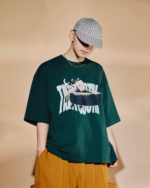 他の写真3: TIGHTBOOTH/BITE IT T-SHIRT（Green）［プリントT-23夏］