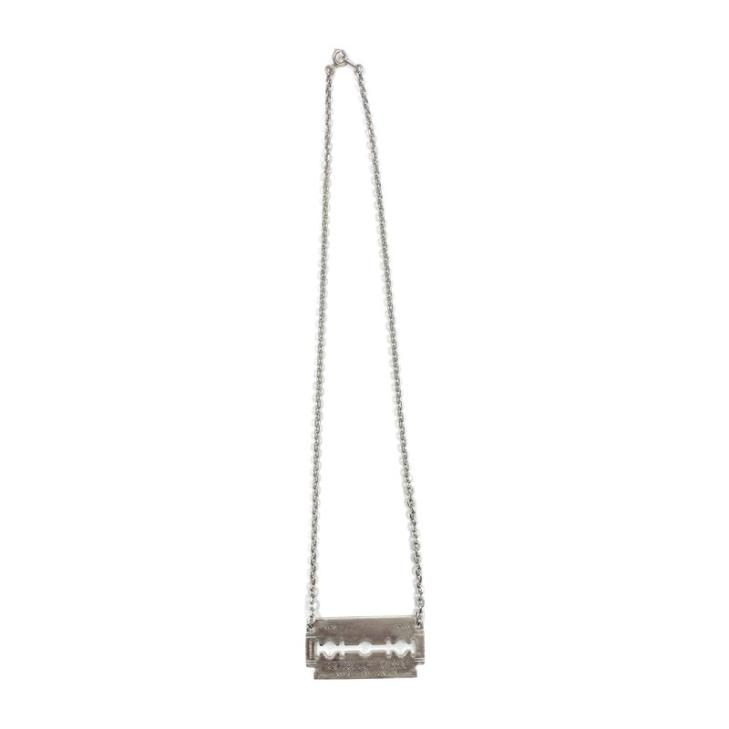 画像1: DAIRIKU/"Razor" Necklace（Silver） 【30%OFF】［ネックレス-23秋冬］