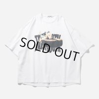 TIGHTBOOTH/BITE IT T-SHIRT（White） 【30%OFF】［プリントT-23夏］