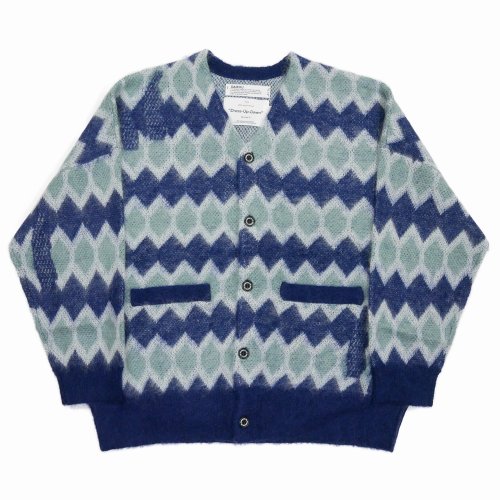 他の写真1: DAIRIKU/Mohair Border Cardigan（Blue & Navy） 【30%OFF】［モヘアボーダーカーディガン-23秋冬］
