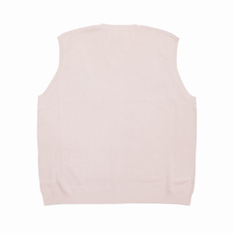 画像2: 【40%OFF】DAIRIKU/Lame Knit Vest（Pink）［ラメニットベスト-23秋冬］