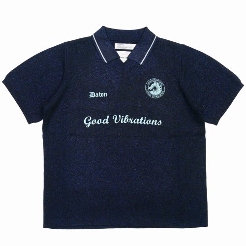 他の写真1: DAIRIKU/Lame Soccer Uniform Knit Pullover（Navy）［ラメサッカーユニフォームニット-23秋冬］