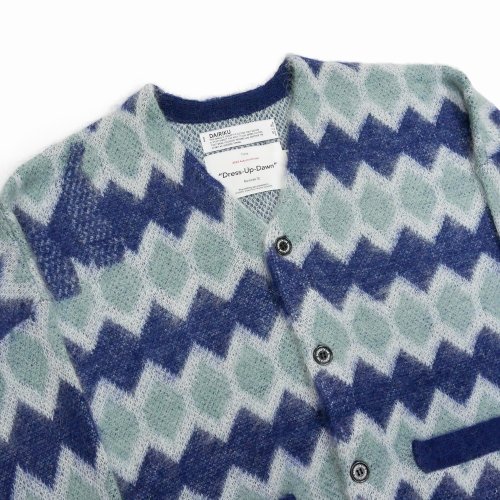 他の写真3: DAIRIKU/Mohair Border Cardigan（Blue & Navy） 【30%OFF】［モヘアボーダーカーディガン-23秋冬］