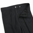 画像4: DAIRIKU/"Straight" Pressed Pants（Black）［"ストレート"スタプレパンツ-23秋冬］ (4)