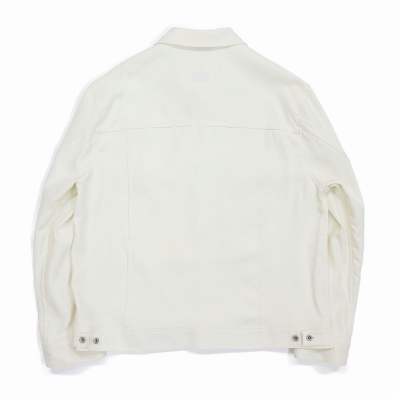 画像2: 【50%OFF】DAIRIKU/Polyester Jacket（White）［ポリエステルJKT-23秋冬］