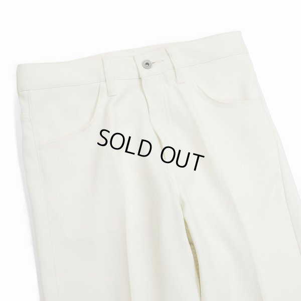 画像3: DAIRIKU/"Straight" Pressed Pants（White） 【30%OFF】［"ストレート"スタプレパンツ-23秋冬］