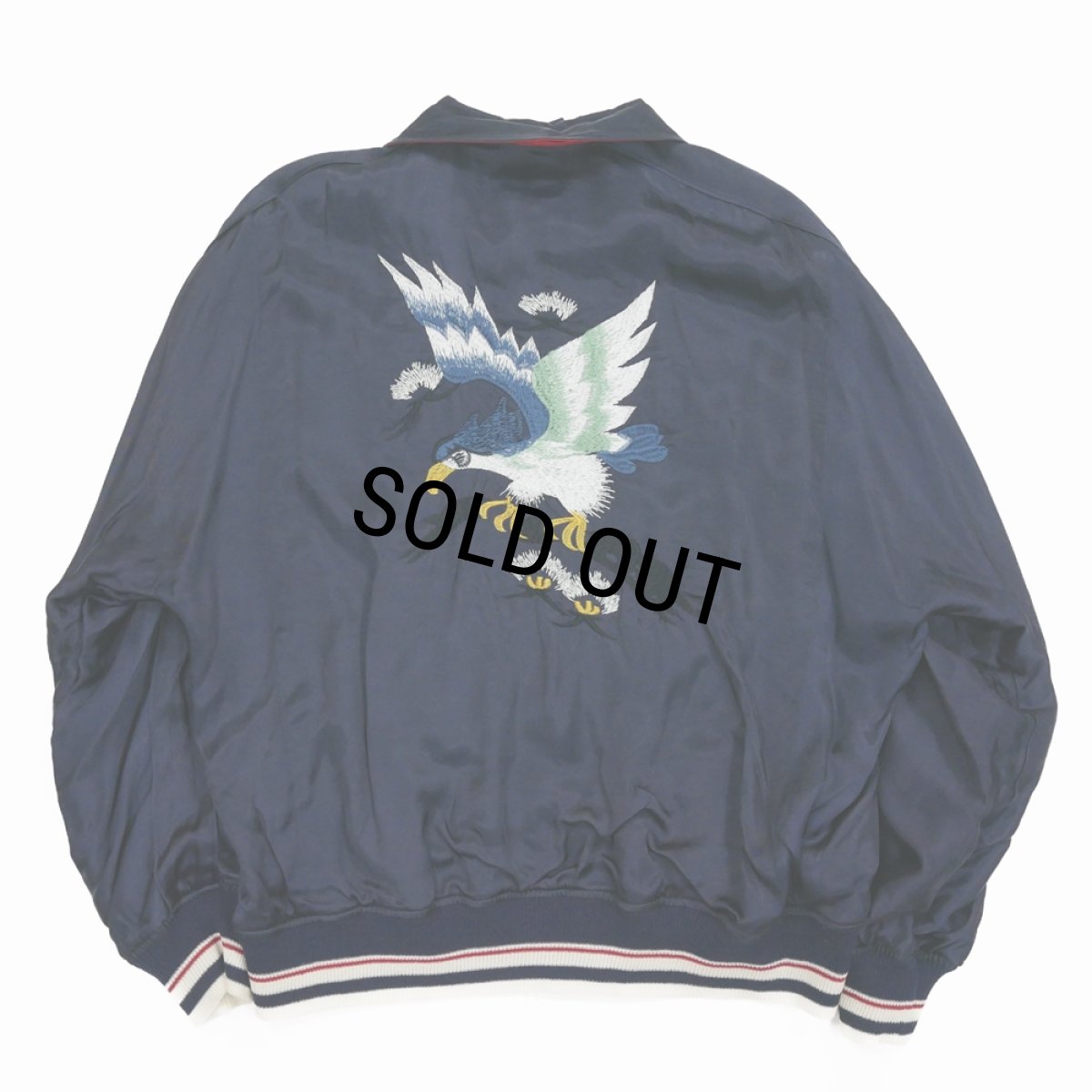 画像5: DAIRIKU/Reversible Ska Jumper（Red x Navy） 【30%OFF】［リバーシブルスカジャン-23秋冬］ (5)