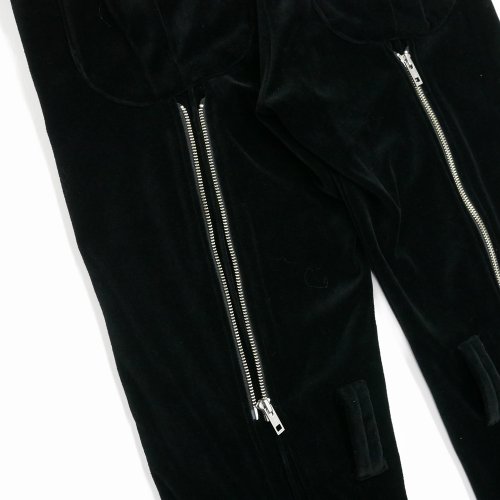他の写真3: DAIRIKU/Velour Track Pants（Black） 【30%OFF】［ベロアトラックパンツ-23秋冬］