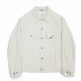 画像1: DAIRIKU/Polyester Jacket（White） 【30%OFF】［ポリエステルJKT-23秋冬］ (1)