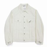 DAIRIKU/Polyester Jacket（White） 【30%OFF】［ポリエステルJKT-23秋冬］
