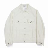 【40%OFF】DAIRIKU/Polyester Jacket（White）［ポリエステルJKT-23秋冬］