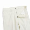 画像4: DAIRIKU/"Straight" Pressed Pants（White） 【30%OFF】［"ストレート"スタプレパンツ-23秋冬］ (4)