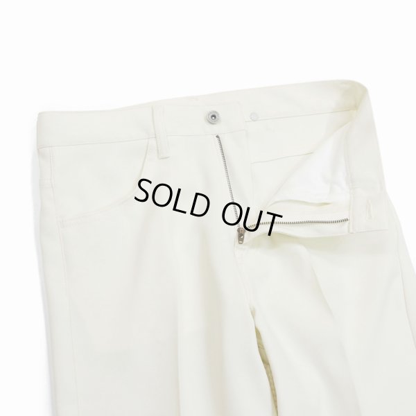 画像4: DAIRIKU/"Straight" Pressed Pants（White） 【30%OFF】［"ストレート"スタプレパンツ-23秋冬］