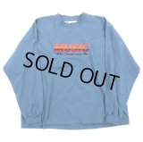 DAIRIKU/"MUSIC" Tee（Aqua）［刺繍長袖T-23秋冬］