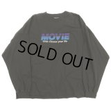 DAIRIKU/"MOVIE" Tee（Black）［刺繍長袖T-23秋冬］