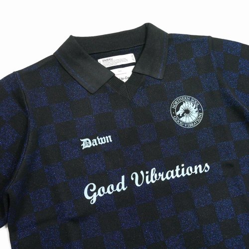 他の写真3: DAIRIKU/Lame Soccer Uniform Knit Pullover（Navy Check）［ラメサッカーユニフォームニット-23秋冬］