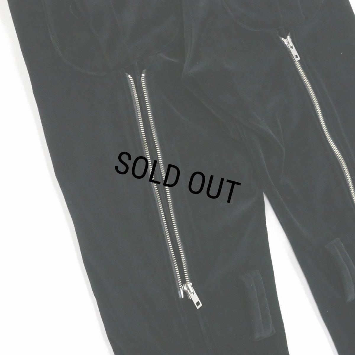 画像5: DAIRIKU/Velour Track Pants（Black） 【30%OFF】［ベロアトラックパンツ-23秋冬］ (5)