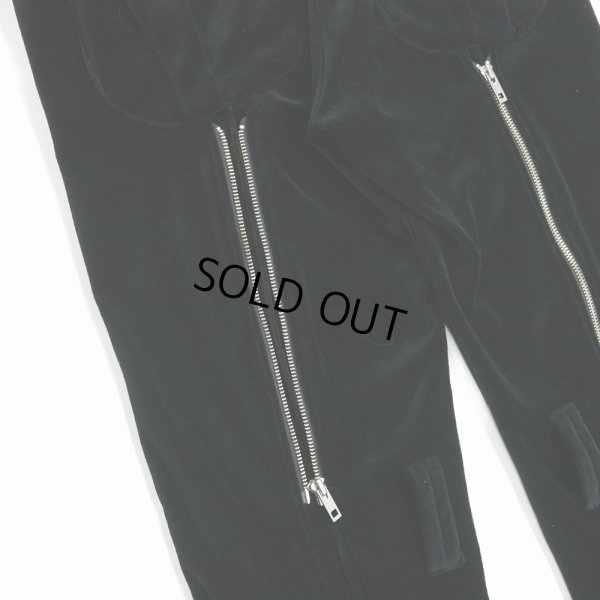 画像5: DAIRIKU/Velour Track Pants（Black） 【30%OFF】［ベロアトラックパンツ-23秋冬］