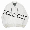 DAIRIKU/Reversible Ska Jumper（White x Black） 【30%OFF】［リバーシブルスカジャン-23秋冬］